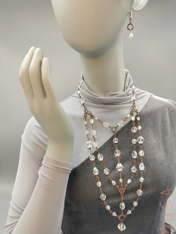 Náhrdelník Elegance Kristal